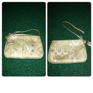 Coach wristlet