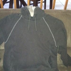 Gray pull over hoodie