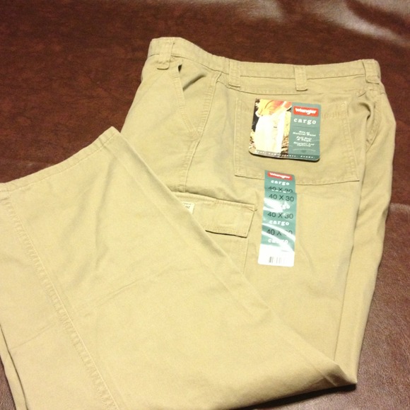 Men's tan cargo pants