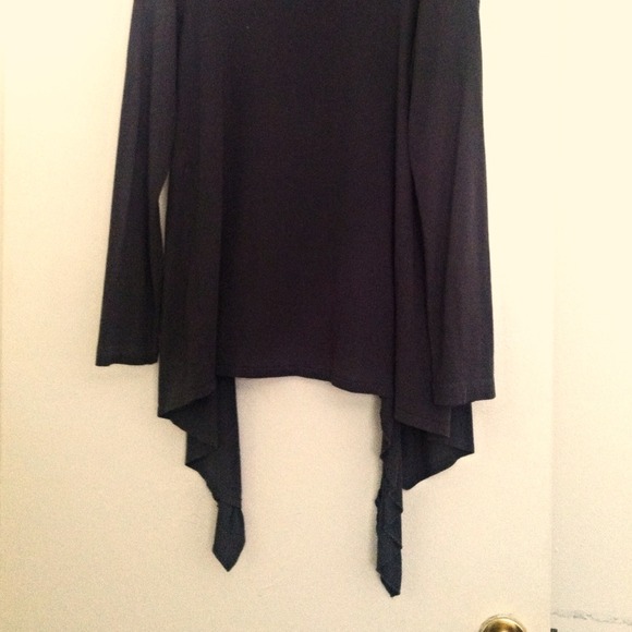 Lightweight flowy grey cardigan - Picture 2 of 3