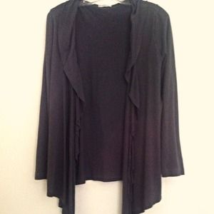 Lightweight flowy grey cardigan