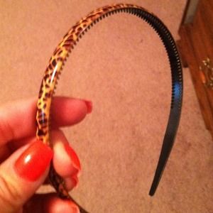 Leopard print headband