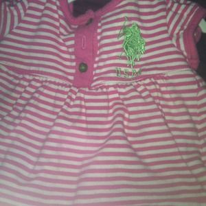 USPA infant girl shirt