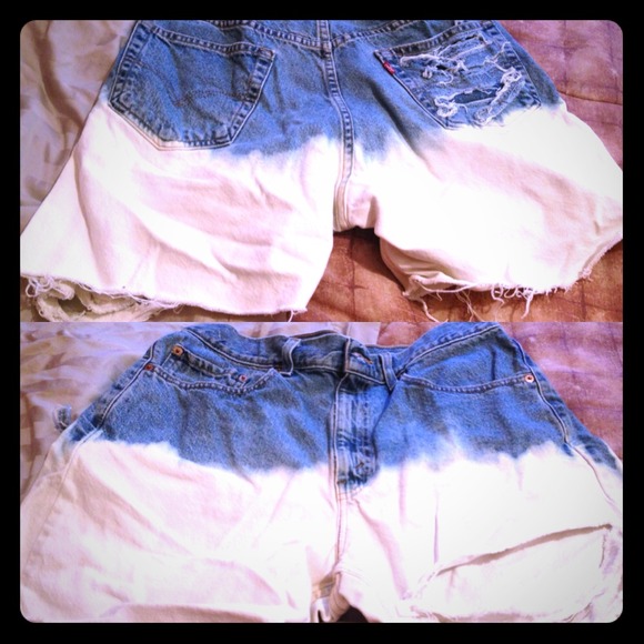 High waist Levi shorts