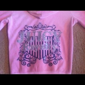 REDUCED! Pink Juicy Couture Velour Jacket - S