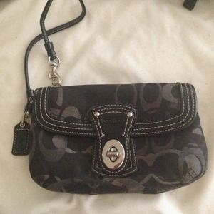 Coach wristlet