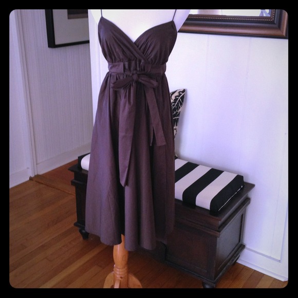 Reduced! DVF chocolate brown dress