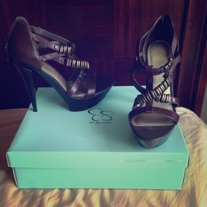 JS by Jessica Simpson Platform Sandals