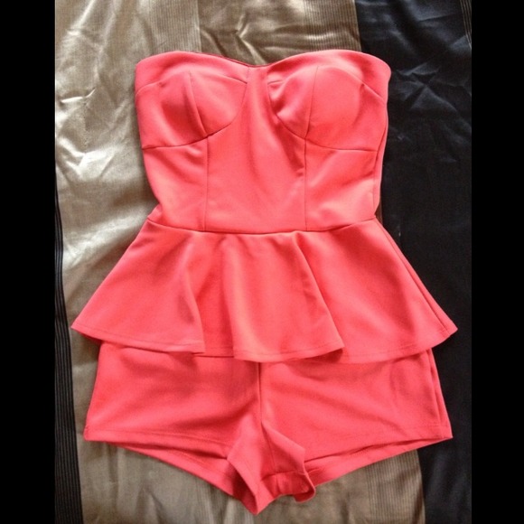 Pants - 🚫SOLD🚫 Peplum Romper