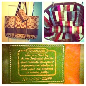 Coach tote