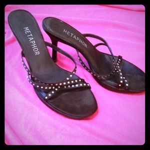 Black Dressy Sandals