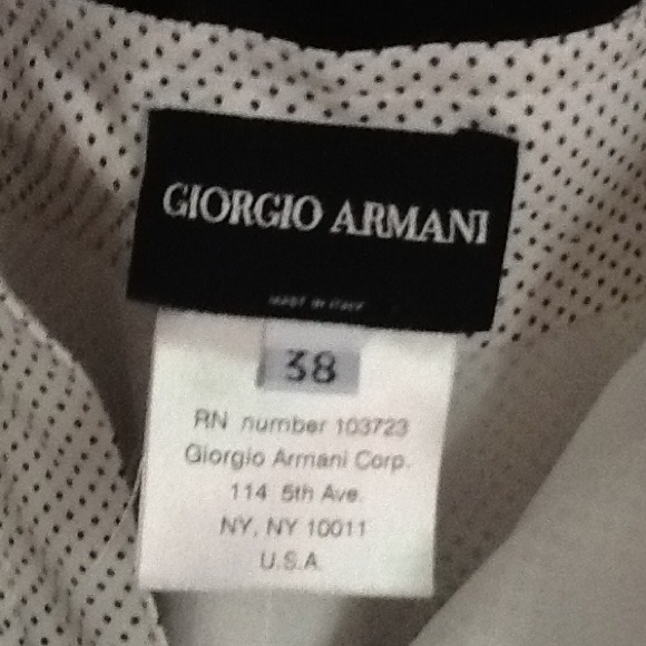 Authentic GIORGIO ARMANI 100% pure silk pants - Picture 1 of 4