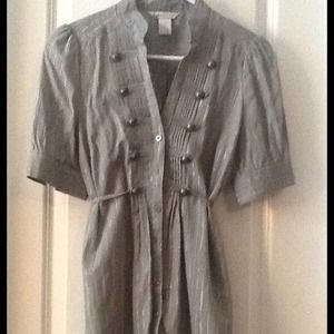 Candies button up top