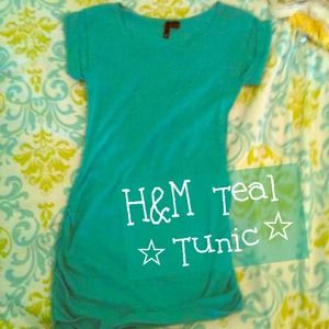 Teal H&M Tunic Shirt/Dress