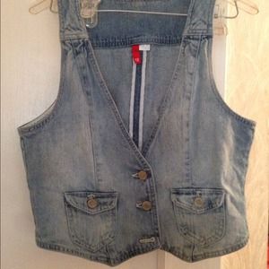H&M denim vest