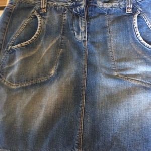 FCUK denim skirt
