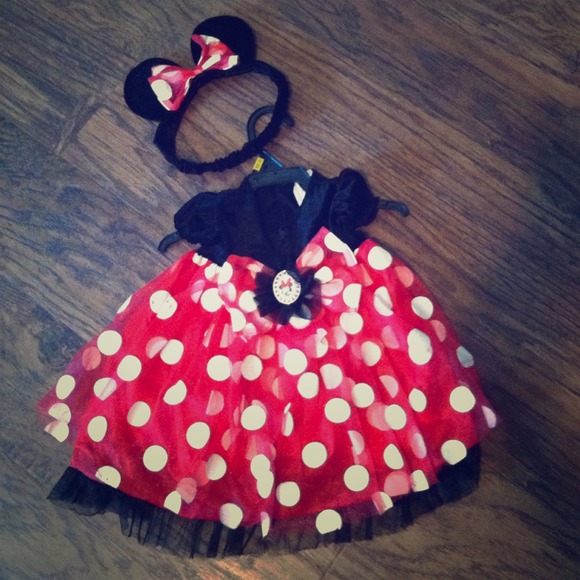 Minnie Mouse costume 12-18 mos