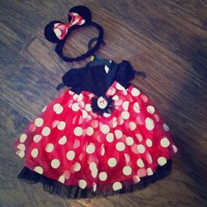Minnie Mouse costume 12-18 mos