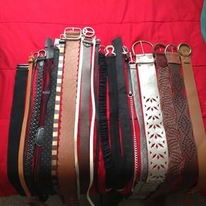 Lot of 24 Assorted Women's Belts