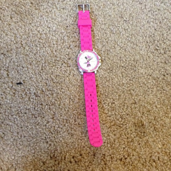 brand new hot pink minie mouse watch! - Picture 1 of 2