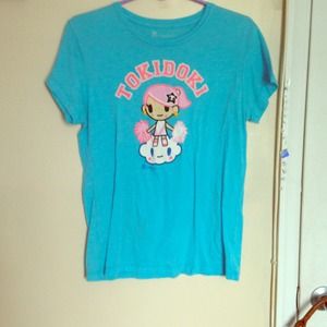 Tokidoki Cheerleader Graphic Tee!