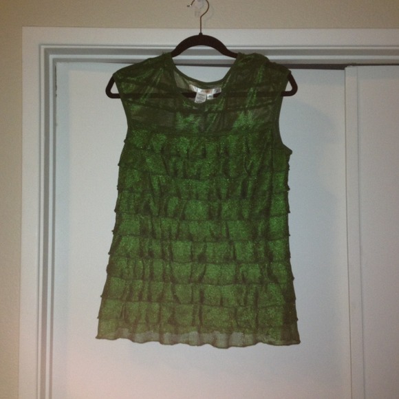 Emerald green top