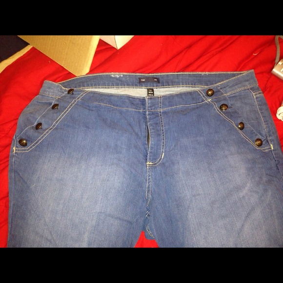 ⚠🎁💰REDUCED!!! Sailor style denim jeans