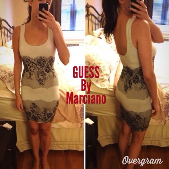 🔴SOLD🔴Guess by Marciano Printed Bodycon Dress