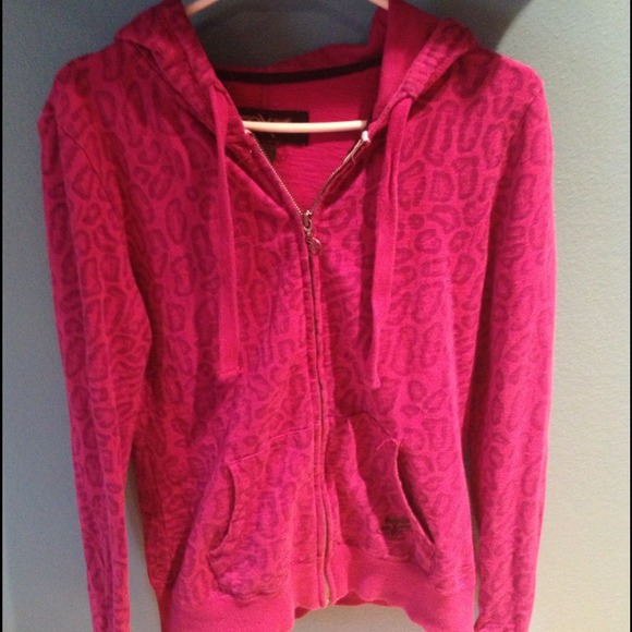 Purple cheetah print jacket