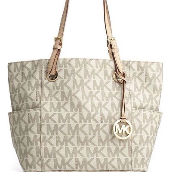 MICHAEL Michael Kors Jet Set Logo Item Tote