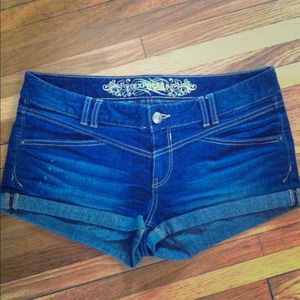 Express Denim Shorts