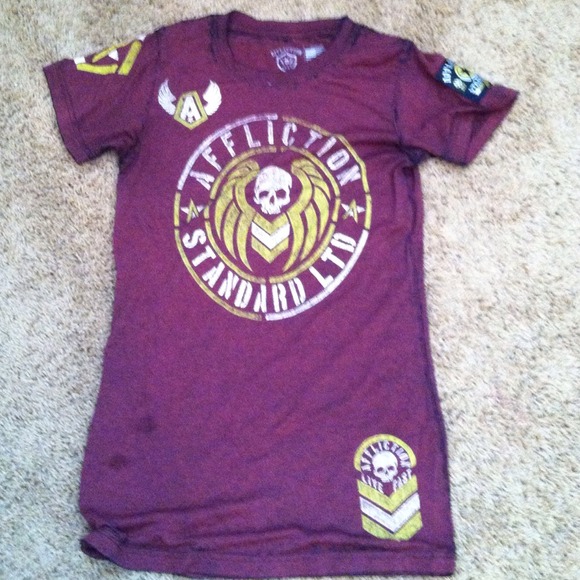 Affliction fitted shirt