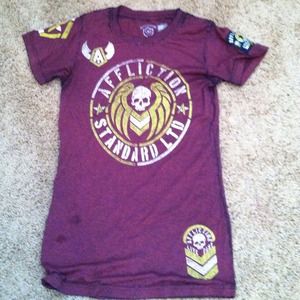 Affliction fitted shirt