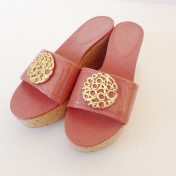 ⭕️SOLD Coach wedge sandal - Picture 2 of 4