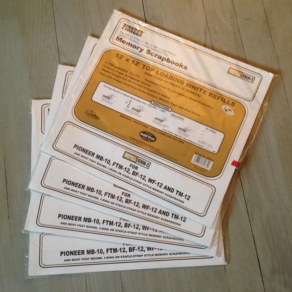 Extra Scrapbook Pages with Sheet Protectors