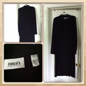 CHICOS Long women's cardigan