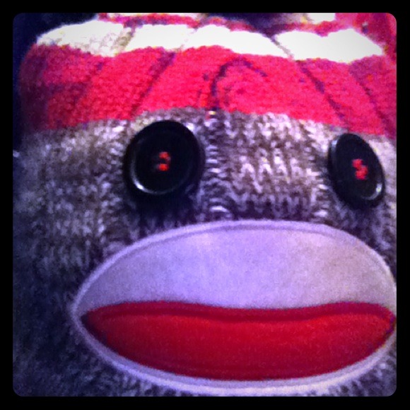 ❤️️bogo❤️️Cute sock monkey beanie...