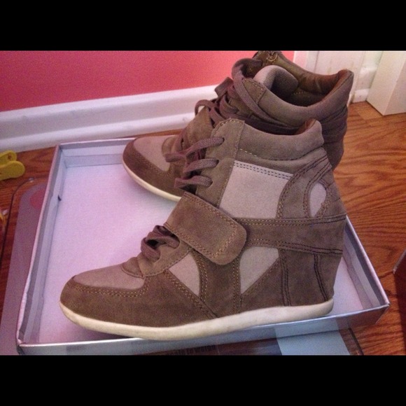 Sneaker wedges! Brownish - Picture 2 of 4
