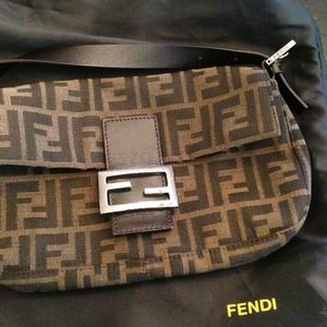 Fendi foldover shoulder bag