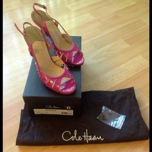 Fuchsia Cole Hann Heels.