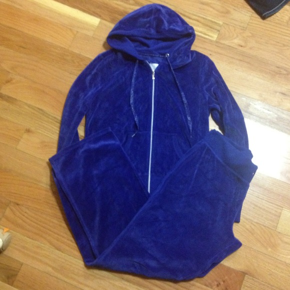 TRADED Victoria's secret velour sexy sport large