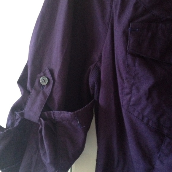 Purple wrap dress - Picture 3 of 4