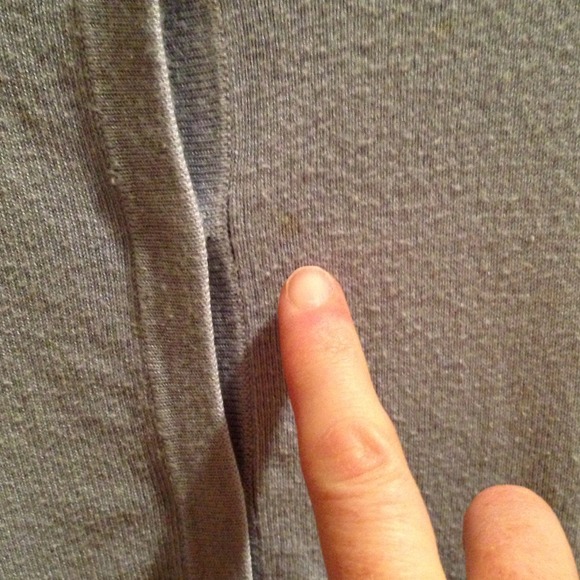 Light Blue Ruffle Sweater - Picture 3 of 3