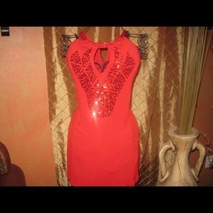 18/20 red beautiful blouse