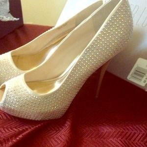 Jennifer Lopez Bling Blush Platforms