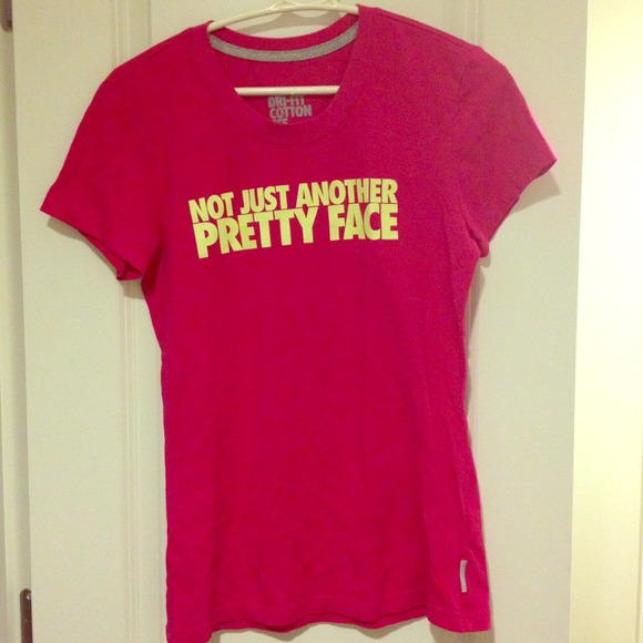 Pink Nike t-shirt