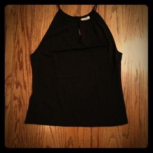 ❎SOLD. ❎Classic, sexy black key-hole top