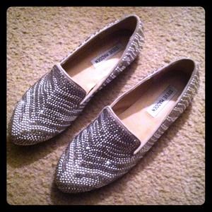 Steve Madden Sparkle Loafer -Size 8
