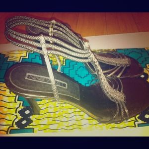 Nine West high heel sandals