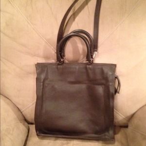J Crew Genuine Brown Leather